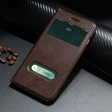 Load image into Gallery viewer, Luxury Leather Flip Case for iPhone 8 plus