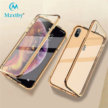 Load image into Gallery viewer, Magnetic Case Double Sided Tempered Glass