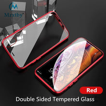 Load image into Gallery viewer, Magnetic Case Double Sided Tempered Glass